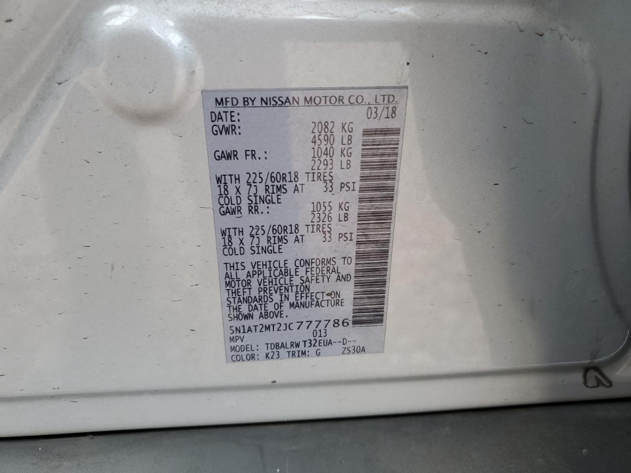 2018 Nissan Rogue - Image 13