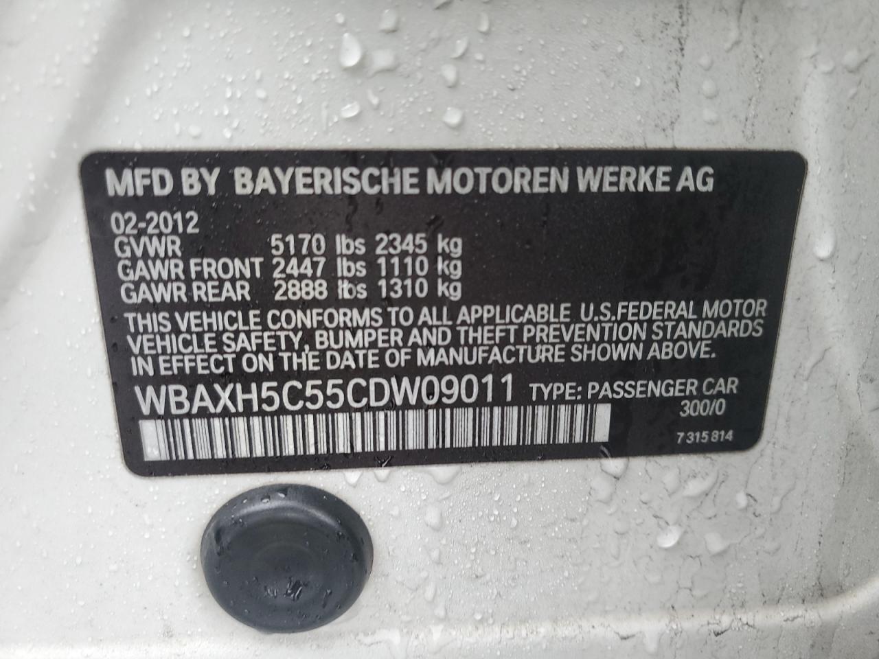 2012 BMW 5er - Image 12