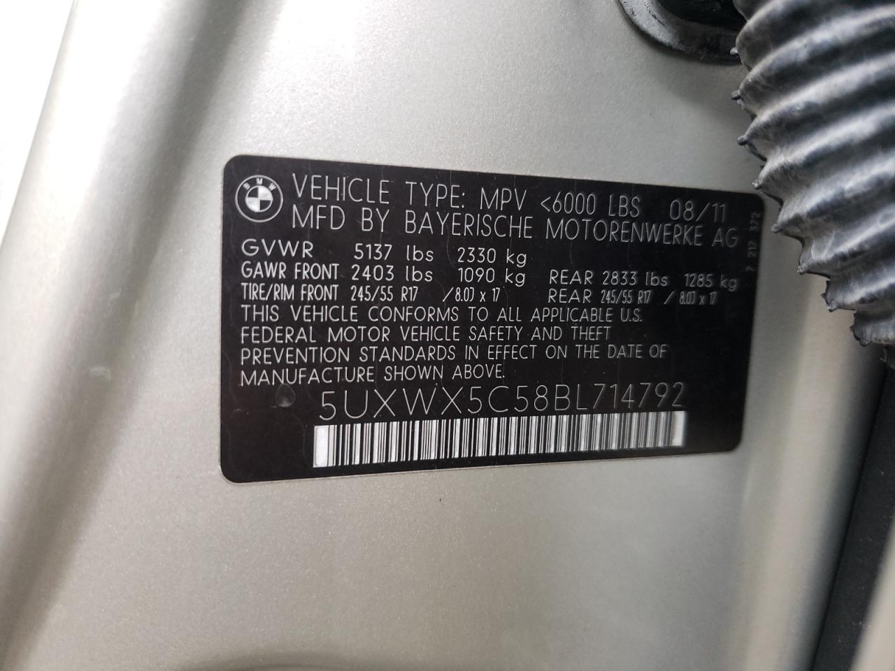 2011 BMW X3 - Image 13