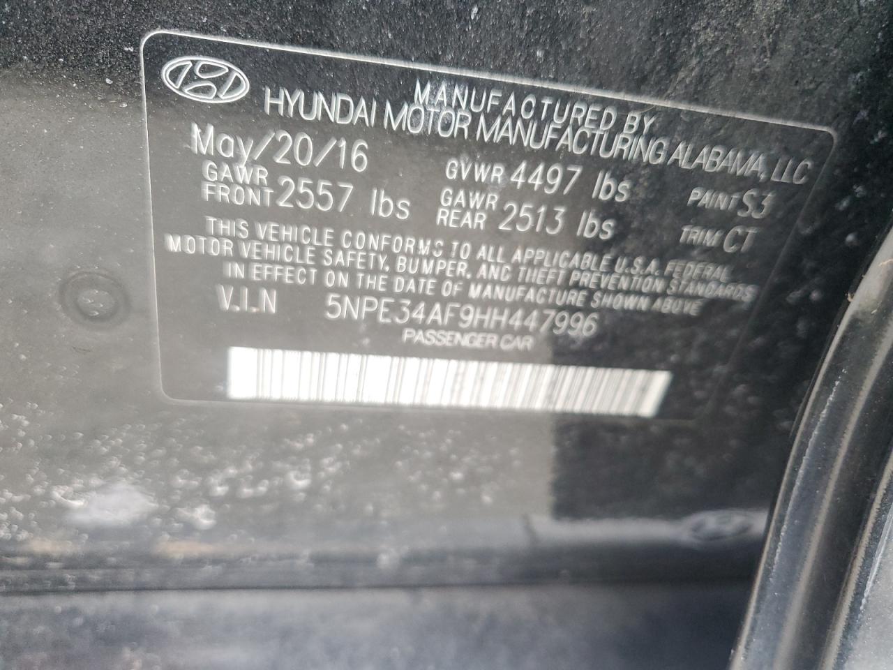 2017 Hyundai Sonata - Image 12