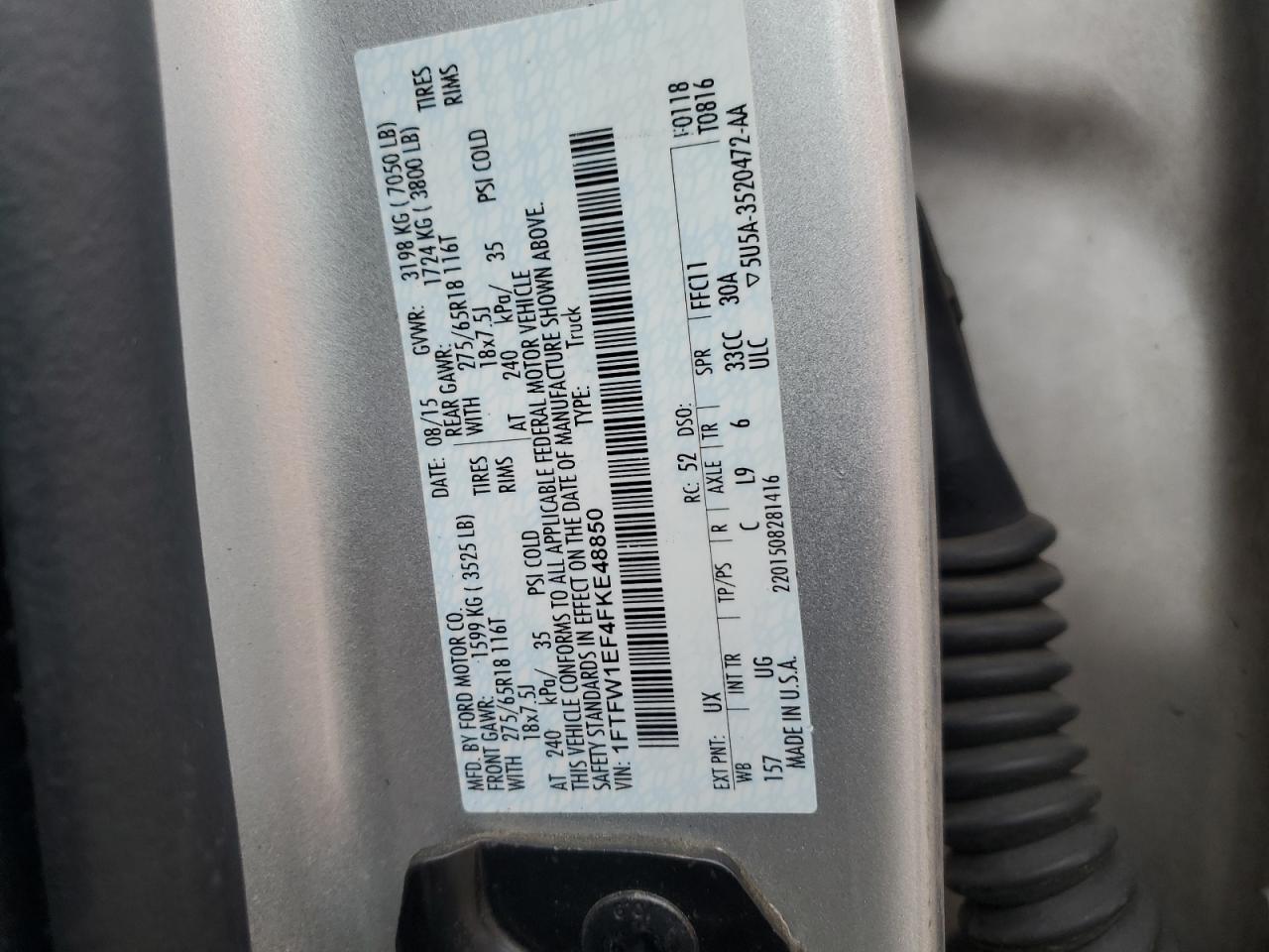 2015 Ford F-150 - Image 12