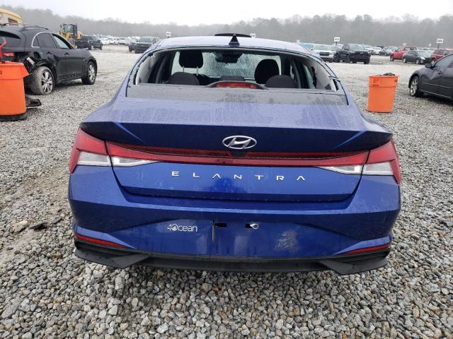  HYUNDAI ELANTRA 2021 Синий