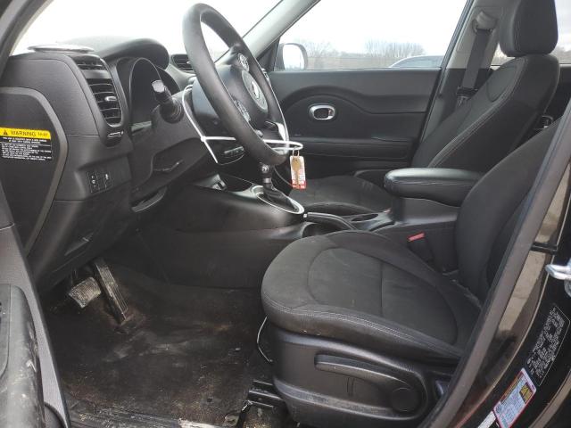  KIA SOUL 2016 Черный