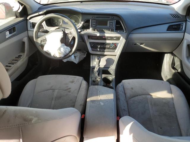  HYUNDAI SONATA 2017 Красный