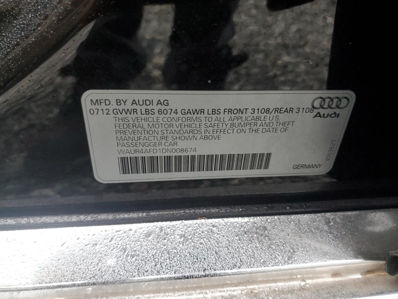 2013 Audi A8 - Image 12