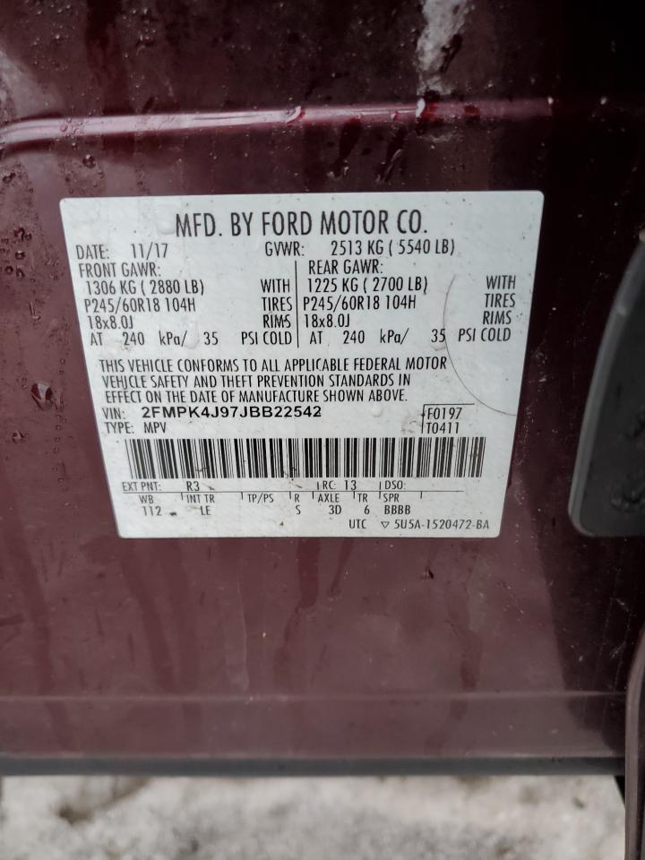 2018 Ford Edge - Image 15