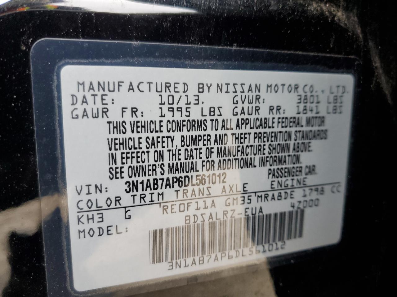 2013 Nissan Sentra - Image 12