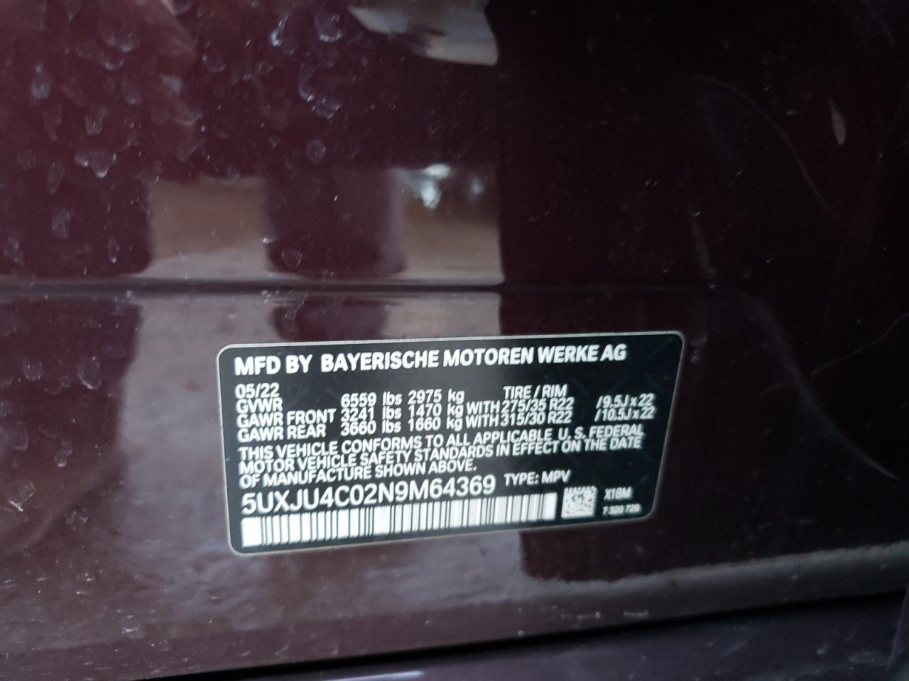 2022 BMW X5 - Image 13