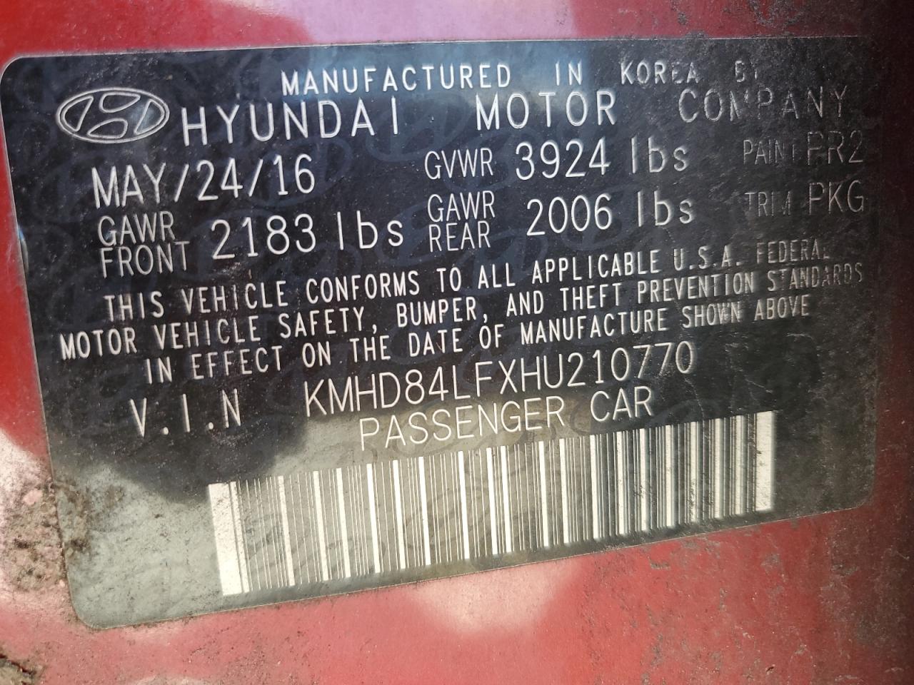 2017 Hyundai Elantra - Image 13