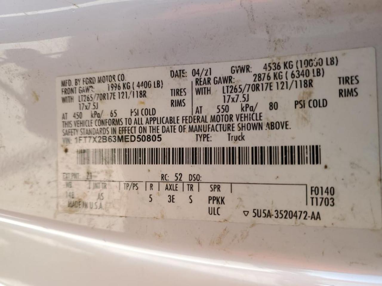 2021 Ford F250 - Image 12