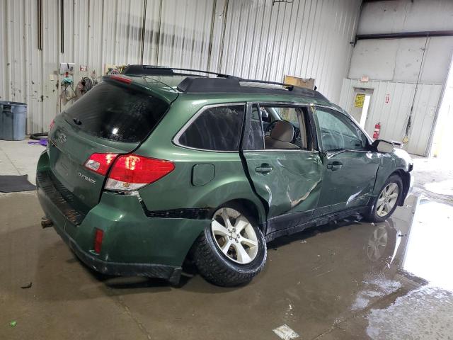  SUBARU OUTBACK 2013 Зеленый