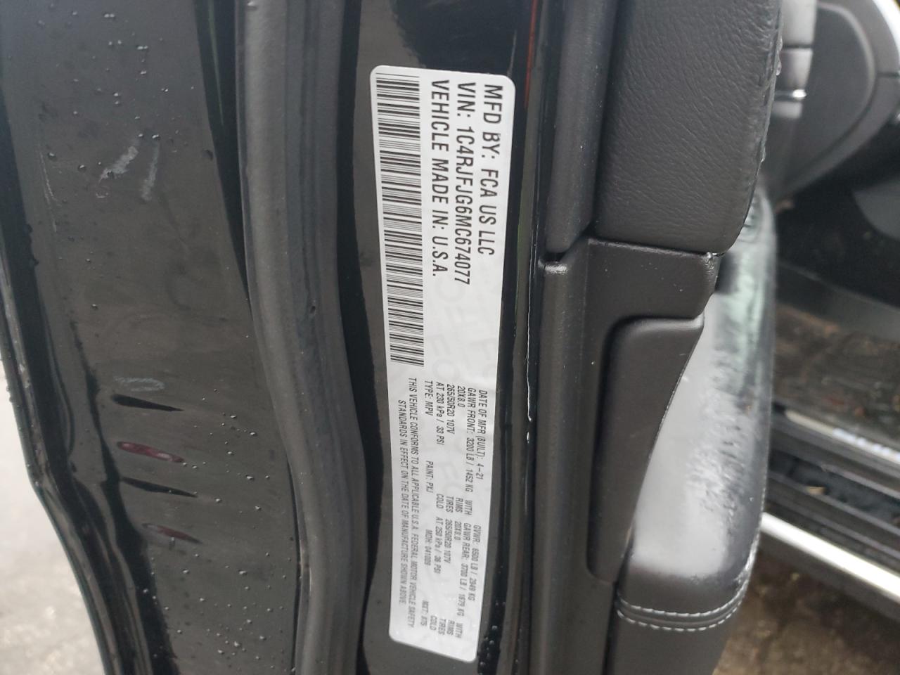 2021 Jeep Grand Cherokee - Image 13