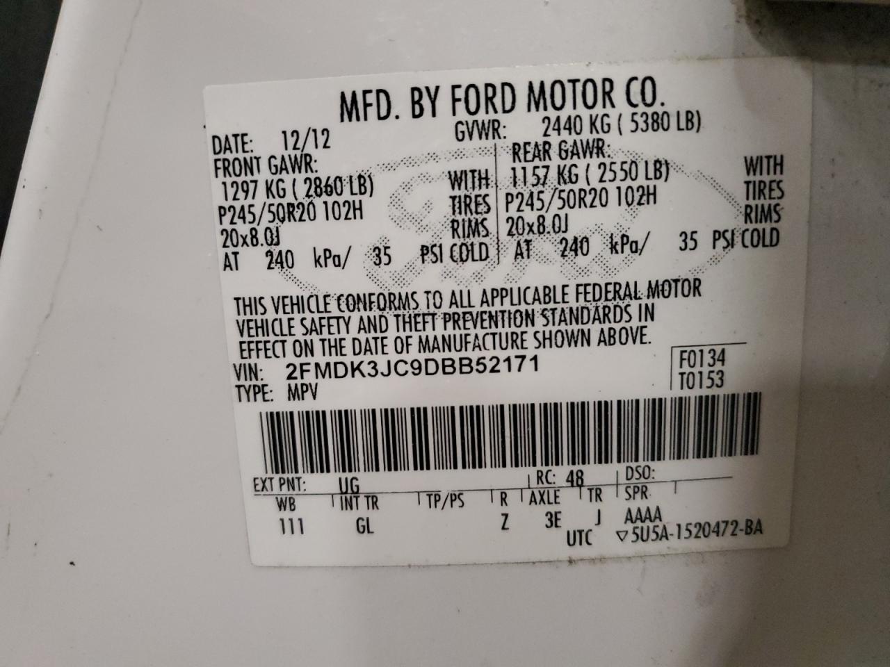 2013 Ford Edge - Image 13