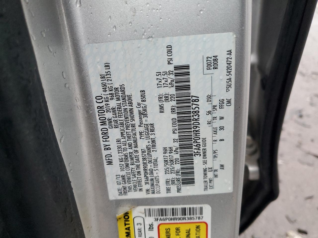 2013 Ford Fusion - Image 12