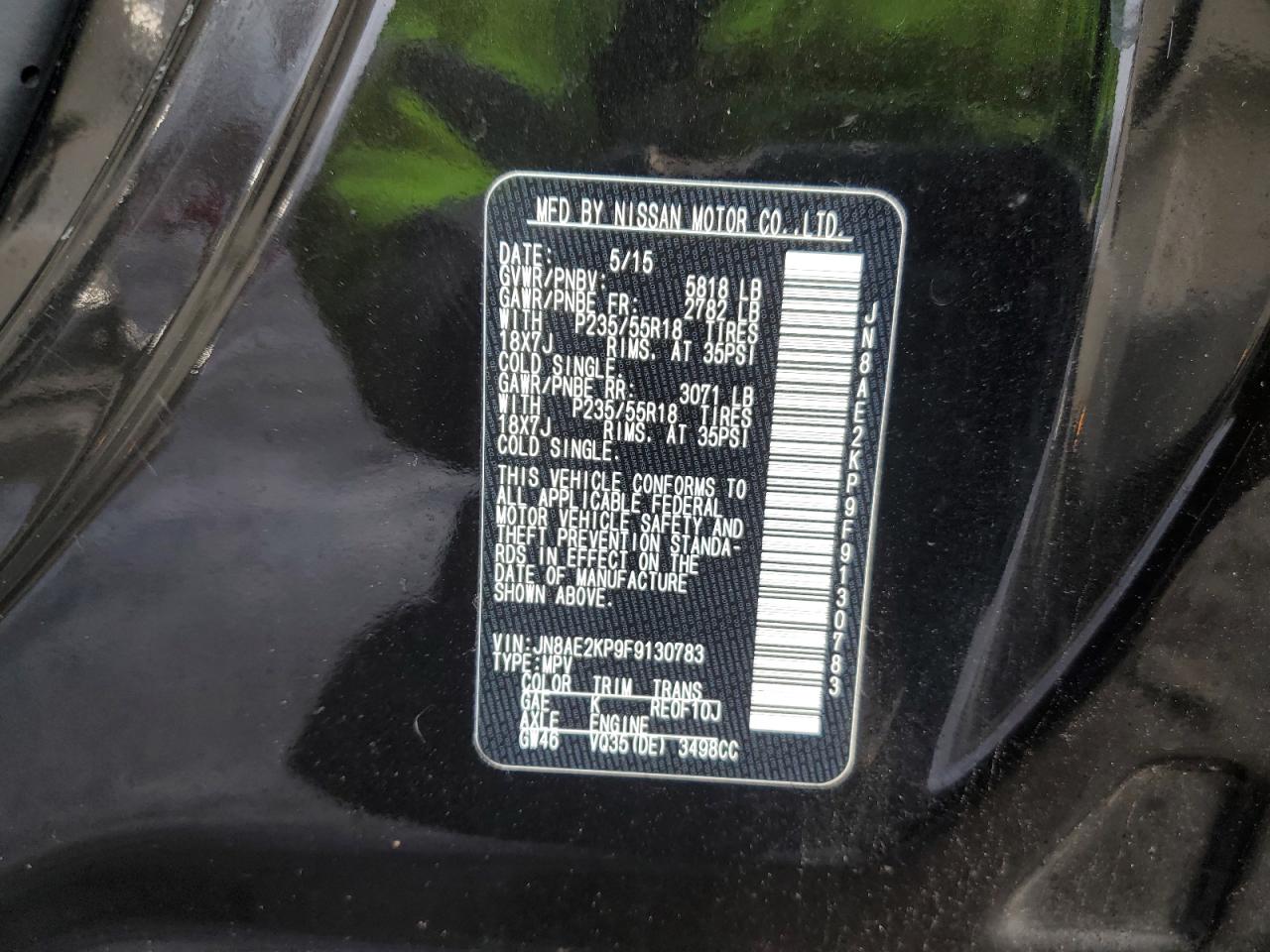 2015 Nissan Quest - Image 15