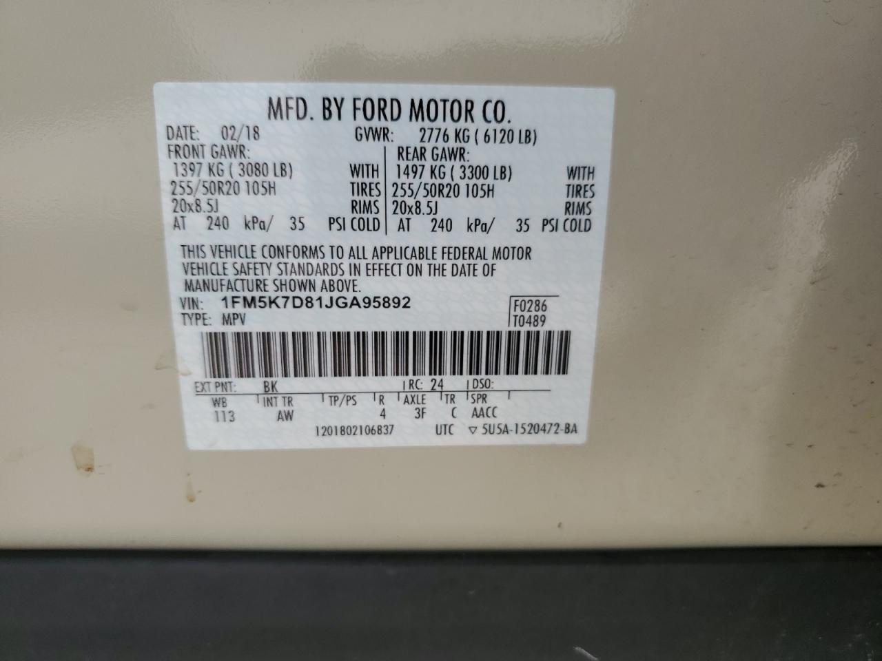 2018 Ford Explorer - Image 13