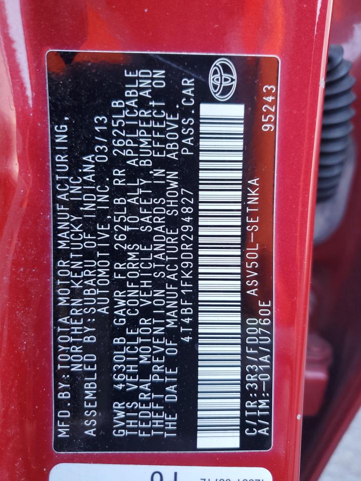 2013 Toyota Camry - Image 12