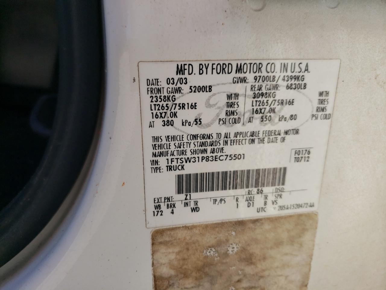 2003 Ford F350 - Image 12