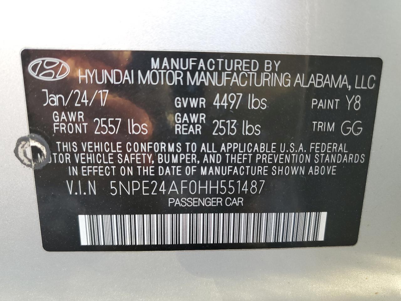 2017 Hyundai Sonata - Image 12