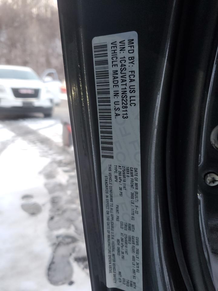 2022 Jeep Wagoneer Series I VIN: 1C4SJVAT1NS228113 Lot: 43786885