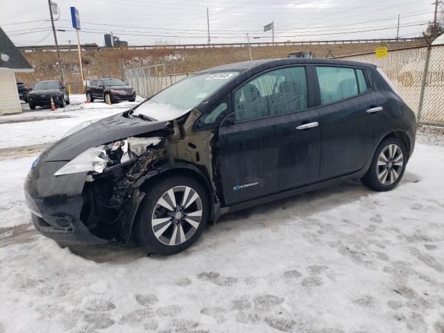  NISSAN LEAF 2015 Черный