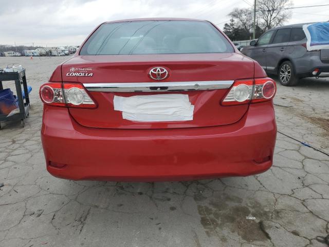  TOYOTA COROLLA 2013 Czerwony