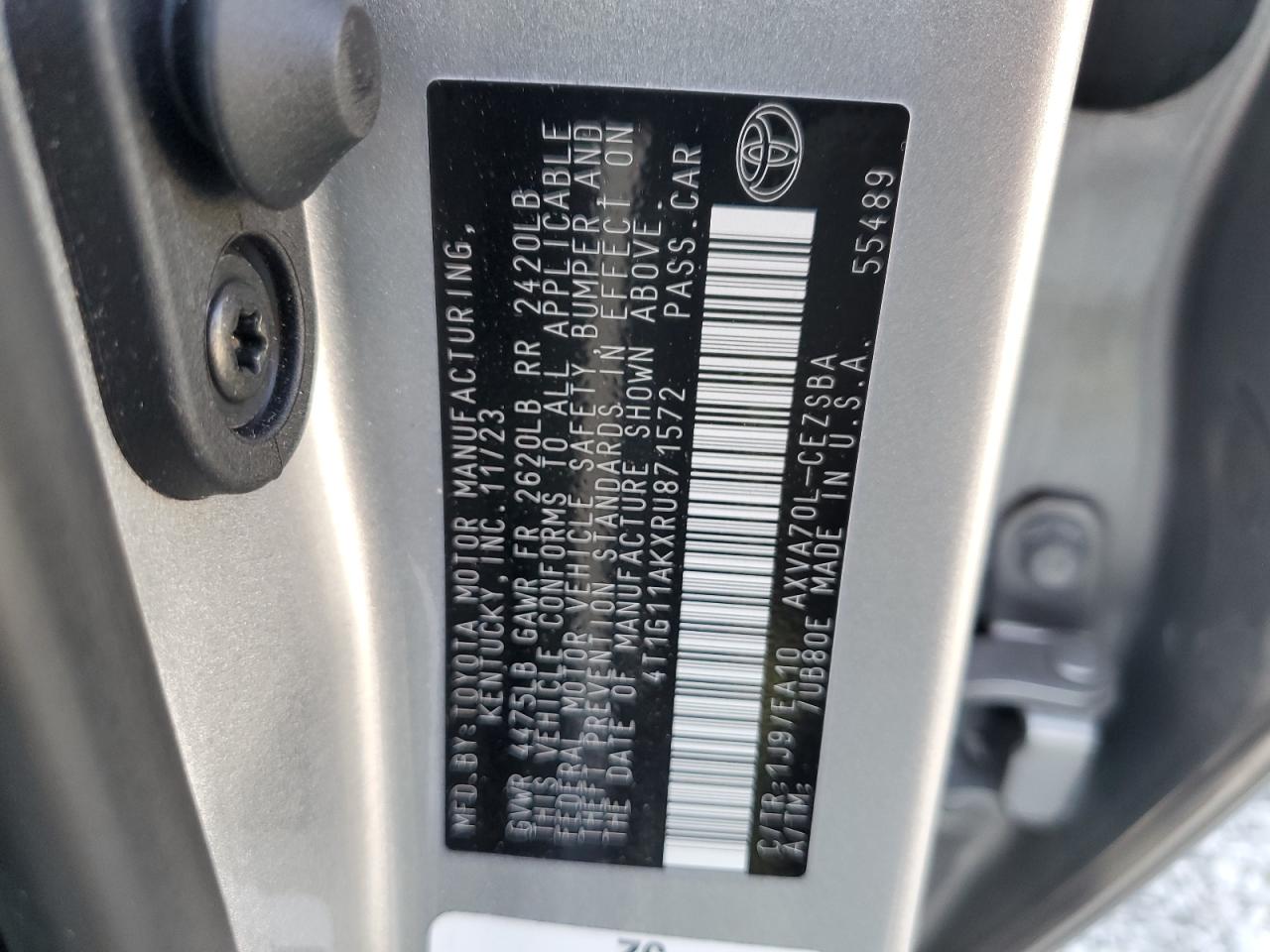2024 Toyota Camry - Image 12