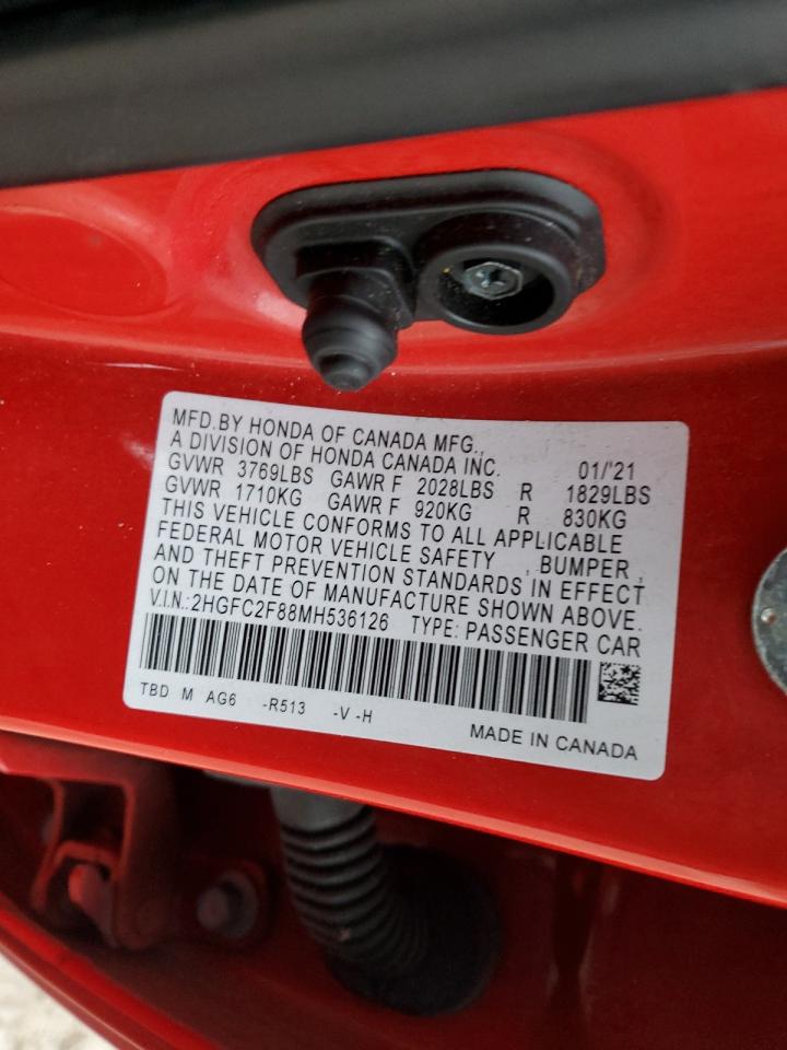 2021 Honda Civic - Image 12