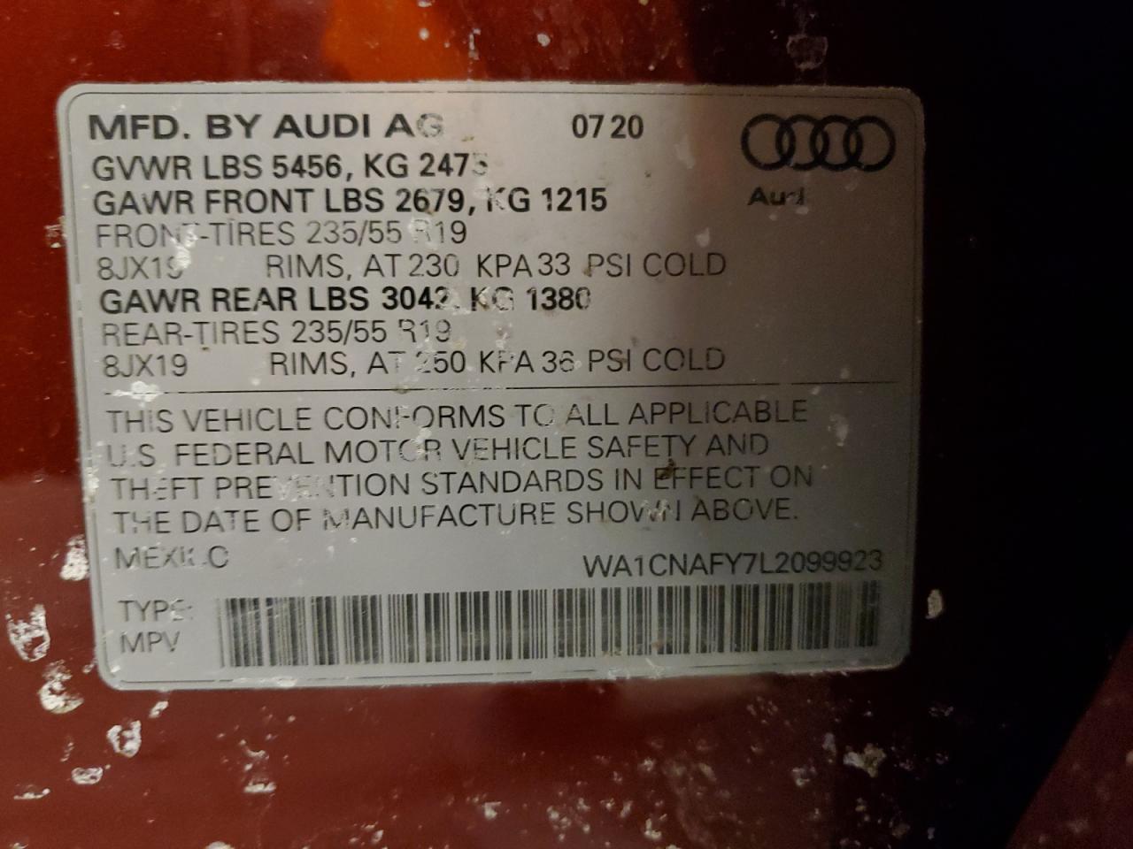 2020 Audi Q5 - Image 12
