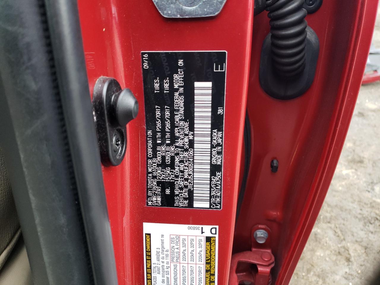 2016 Toyota 4Runner - Image 13