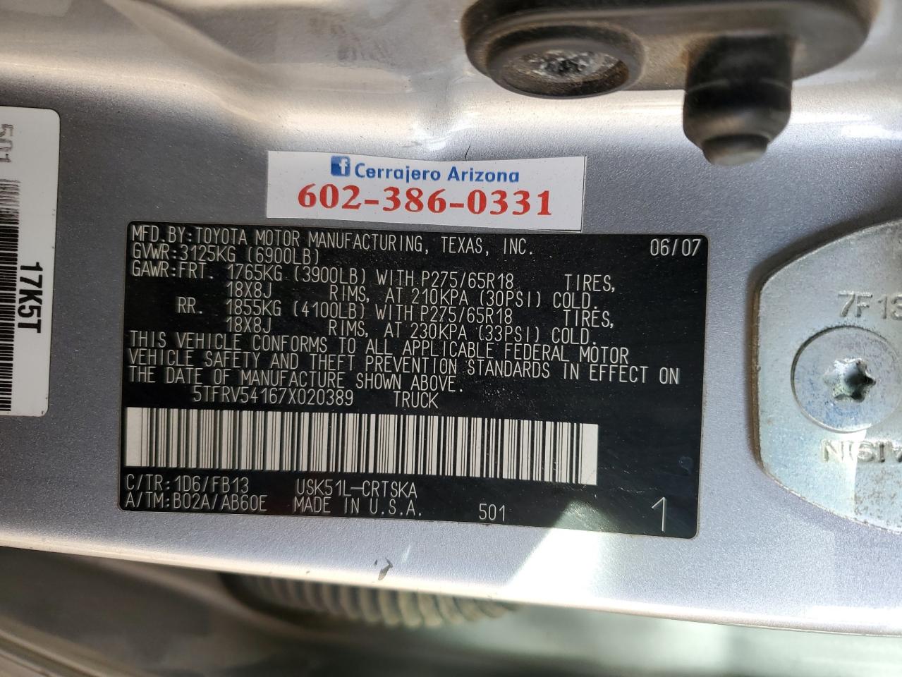 2007 Toyota Tundra - Image 14