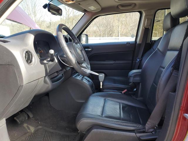 JEEP PATRIOT 2017 Czerwony