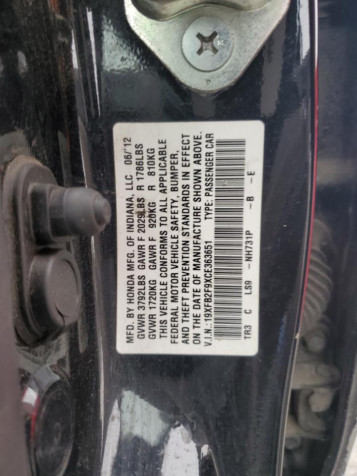 2012 Honda Civic - Image 12
