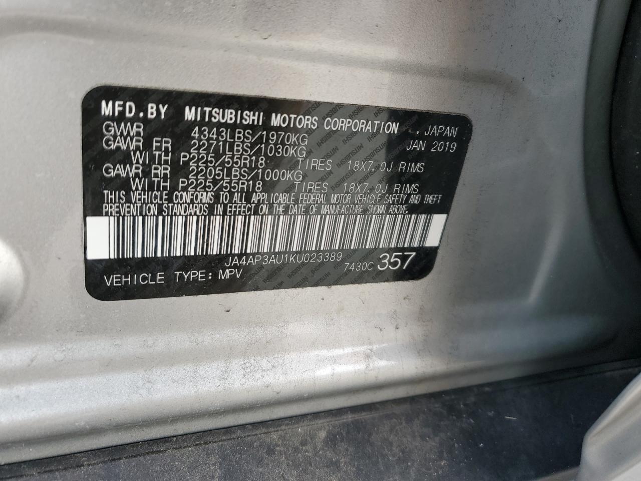 2019 Mitsubishi Outlander - Image 14
