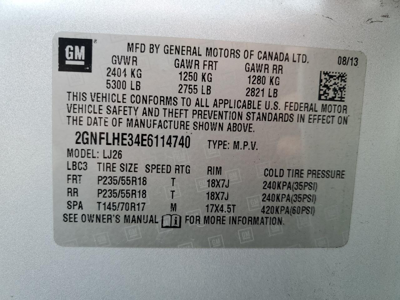 2014 Chevrolet Equinox - Image 13