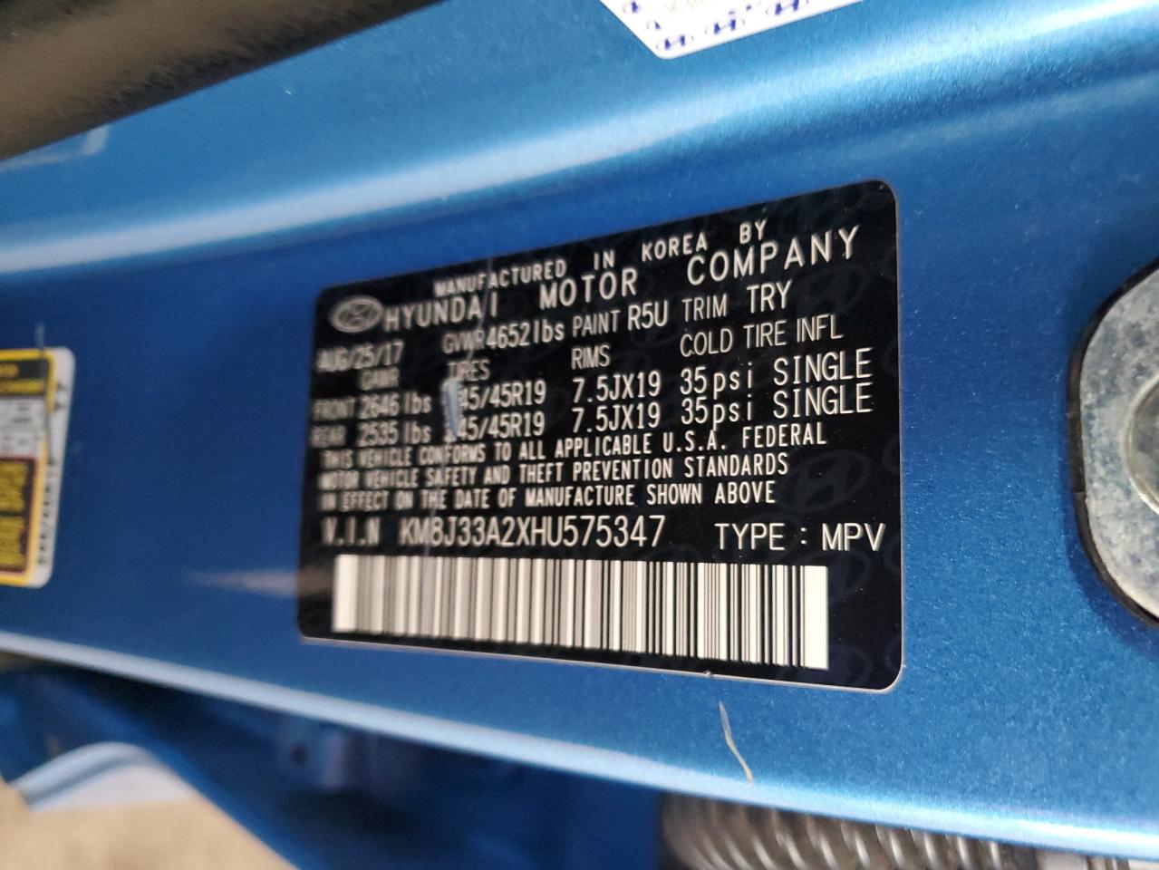 2017 Hyundai Tucson - Image 16