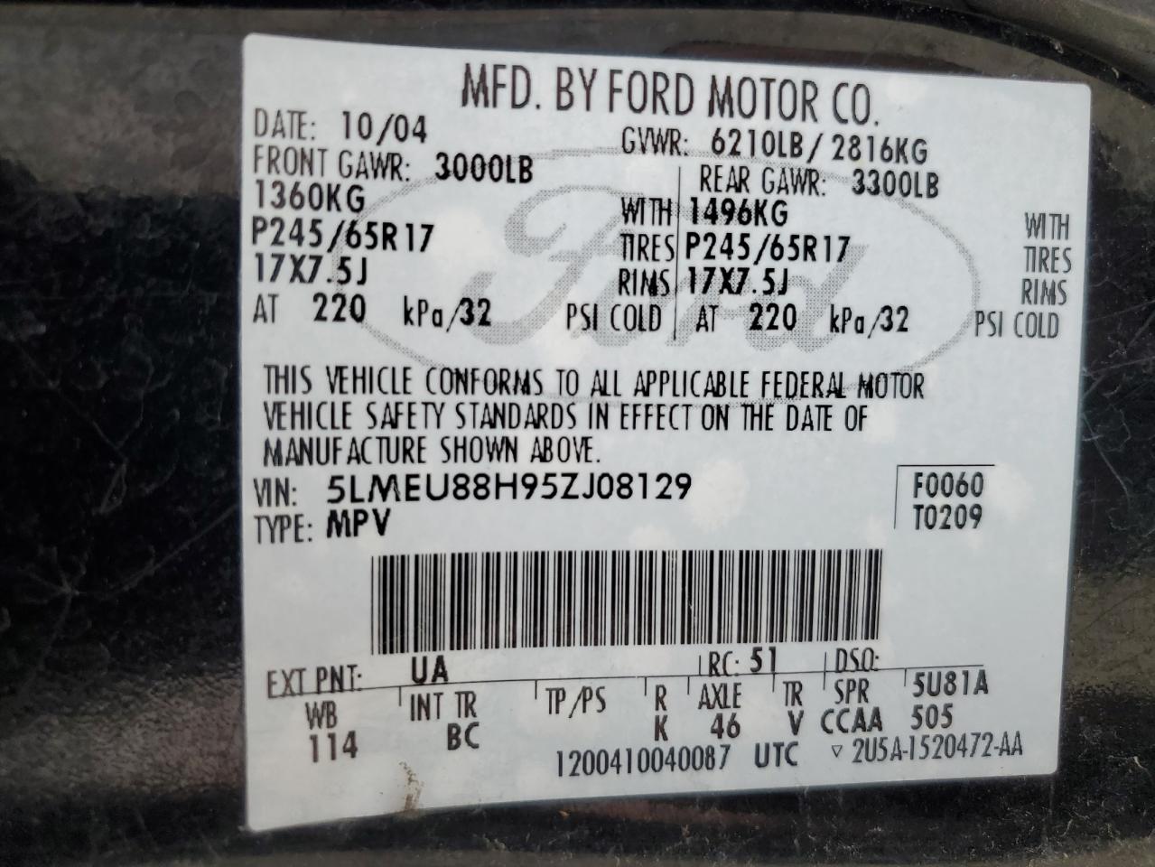 2005 Lincoln Aviator - Image 13
