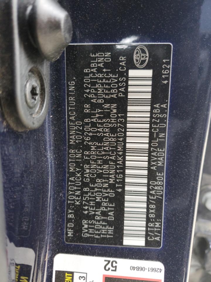 2021 Toyota Camry - Image 12
