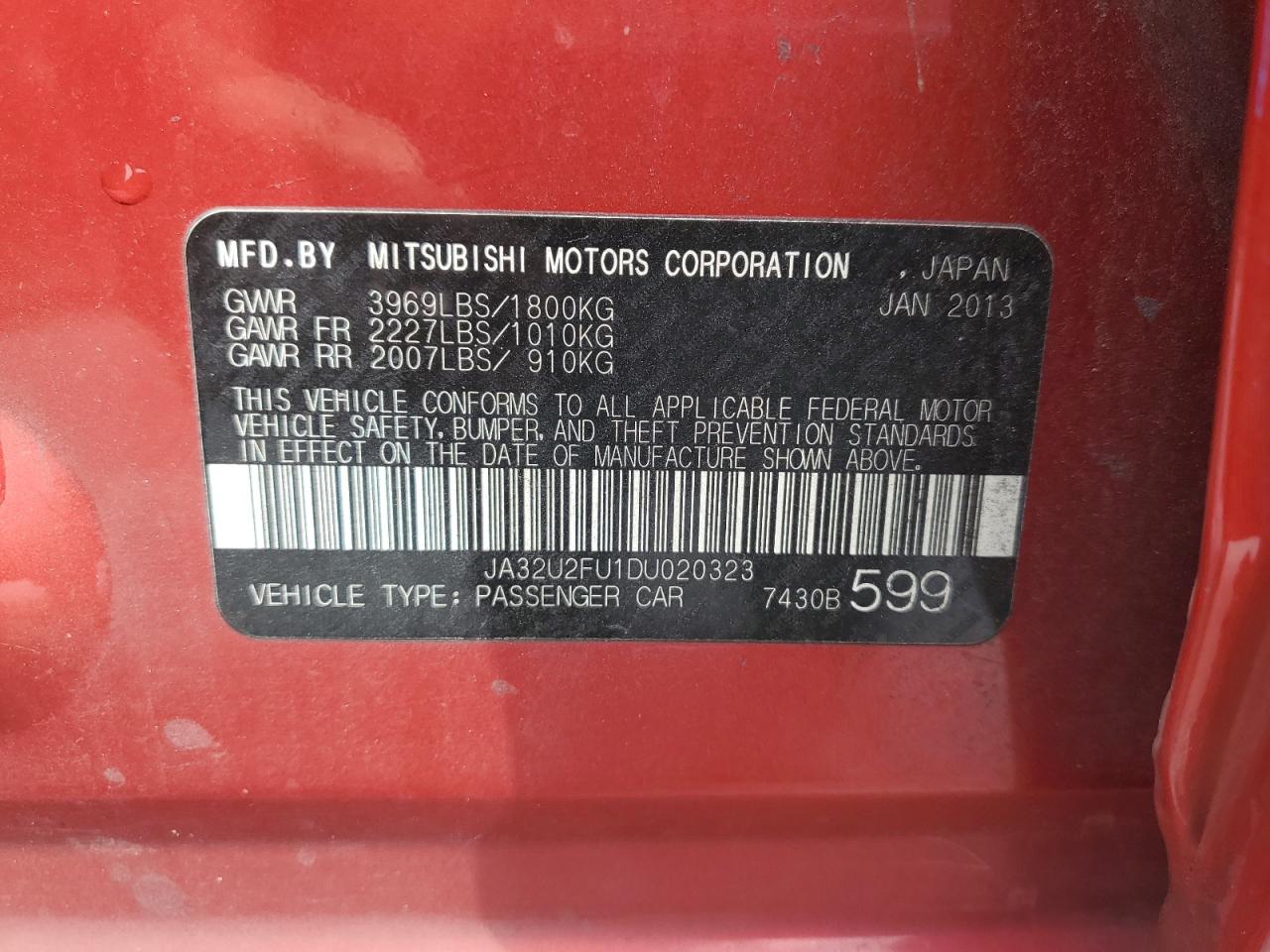 2013 Mitsubishi Lancer - Image 12