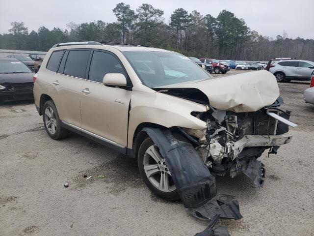  TOYOTA HIGHLANDER 2012 tan