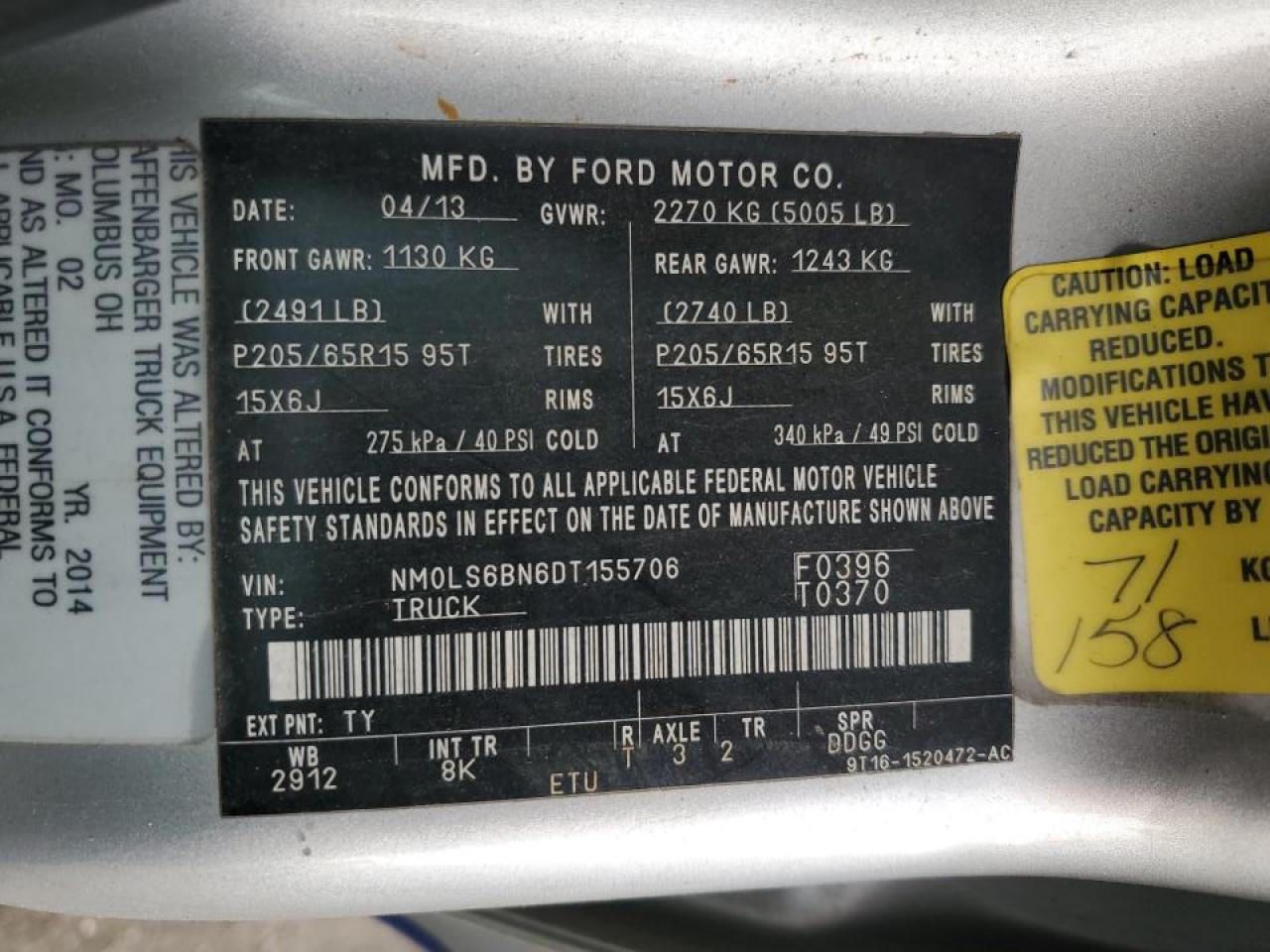 2013 Ford Transit - Image 13