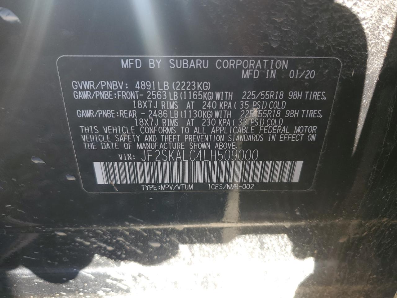 2020 Subaru Forester - Image 12