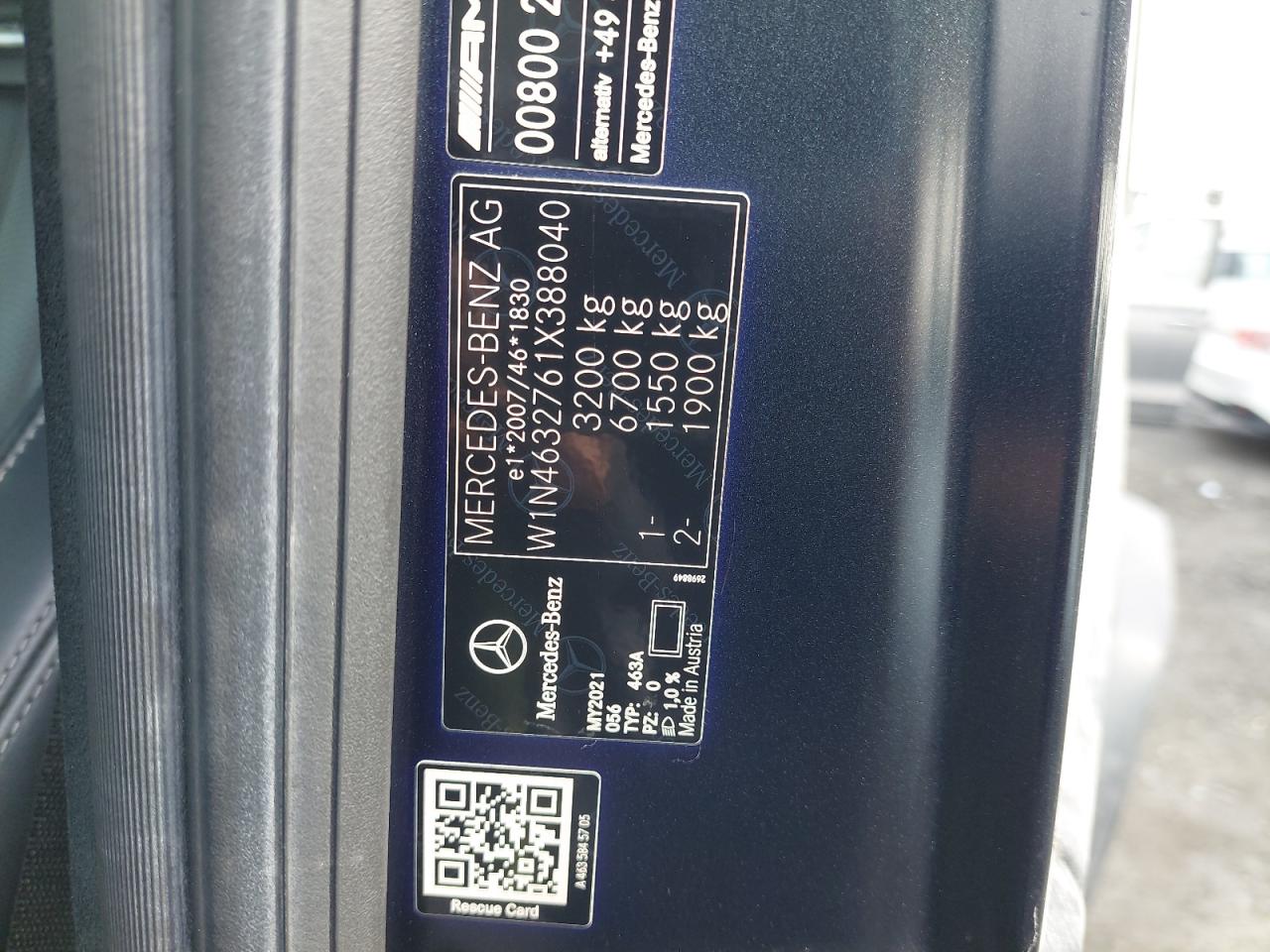 W1N4632761X388040 - 2015 Mercedes Benz G63 - #46196395