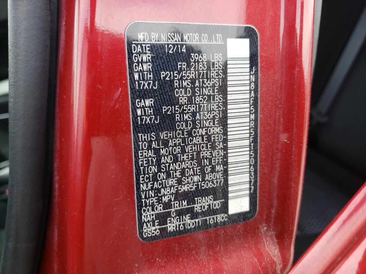 2015 Nissan Juke - Image 13