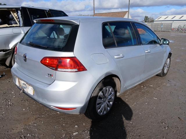 2015 VOLKSWAGEN GOLF S BLU