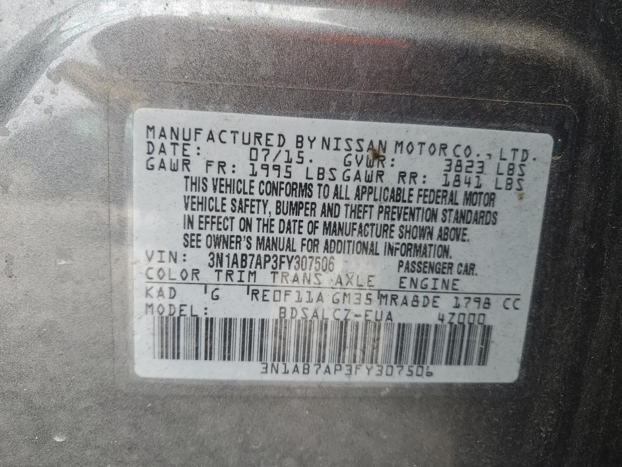 2015 Nissan Sentra - Image 15