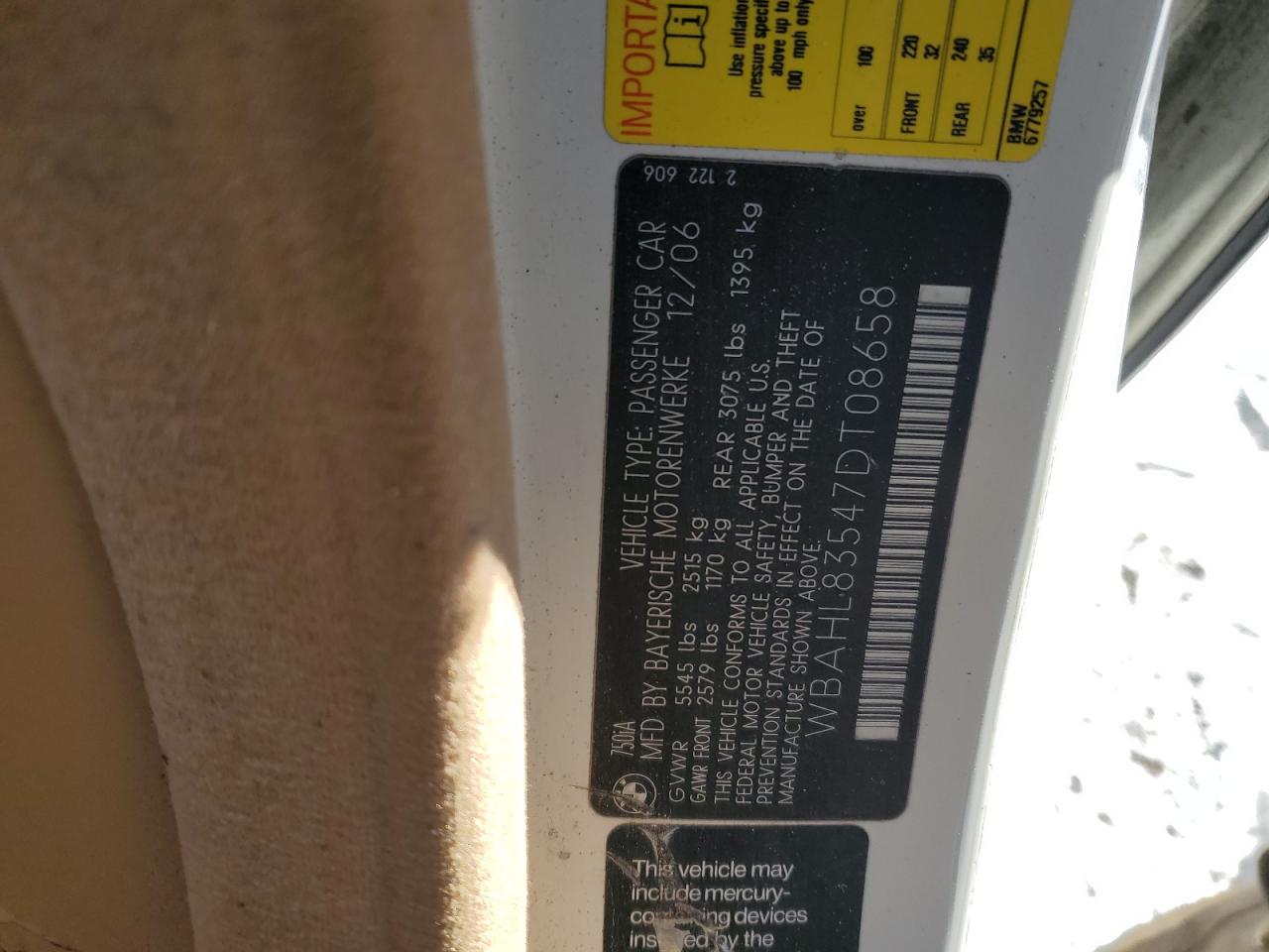 2007 BMW 7er - Image 12