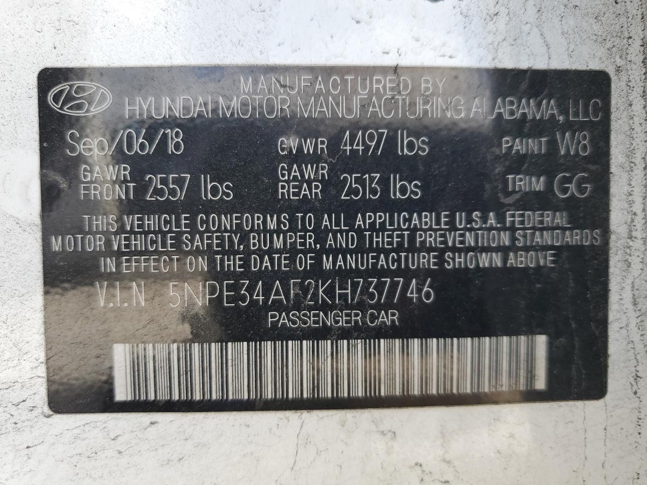 2019 Hyundai Sonata - Image 14