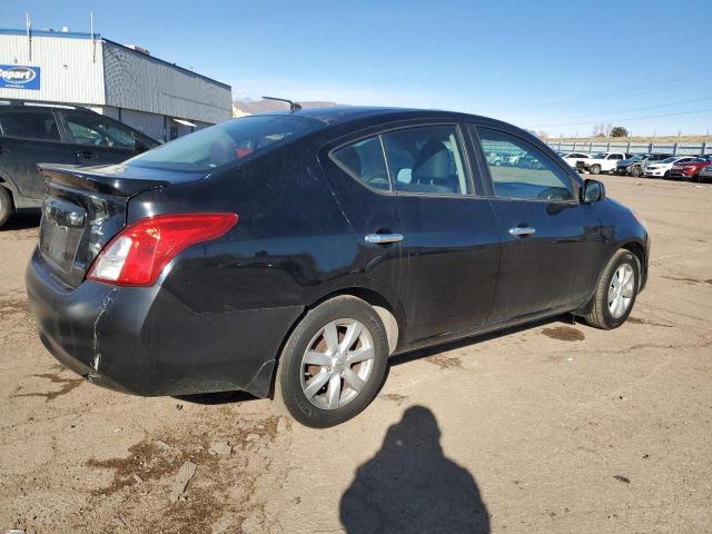  NISSAN VERSA 2013 Чорний