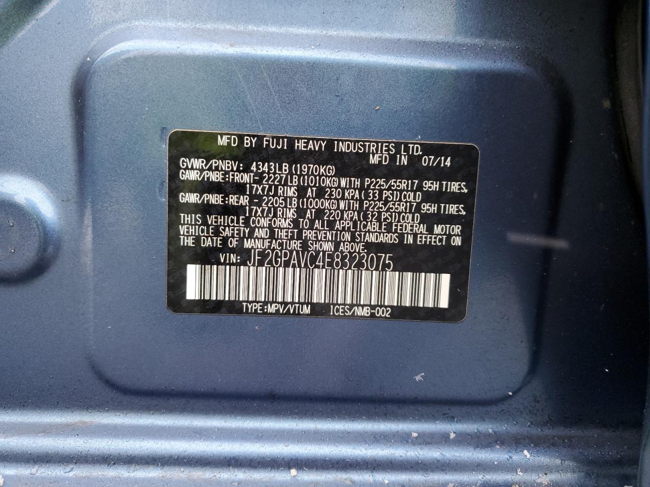 2014 Subaru XV - Image 13